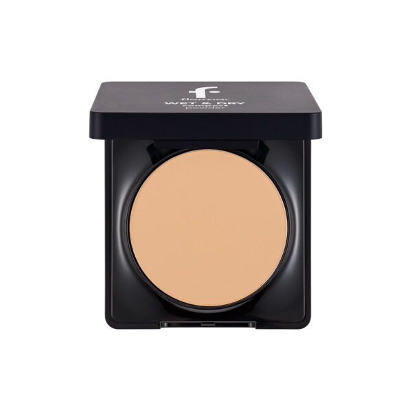 Pudra compacta Wet&Dry 10 Apricot, 10g, Flormar