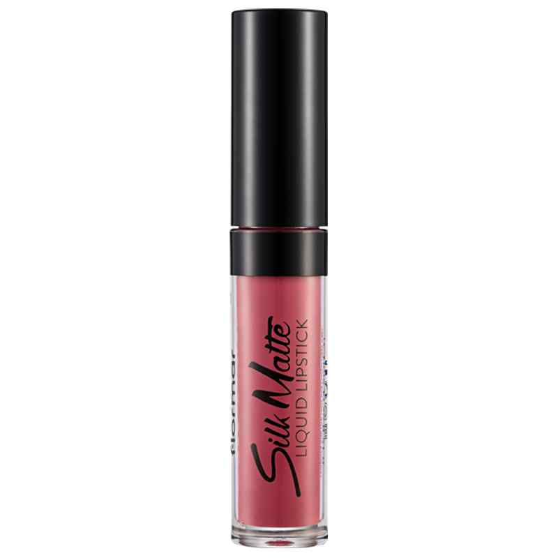 Ruj de buze lichid Silk Matte No 05 Autumn Timber, 4.5ml, Flormar
