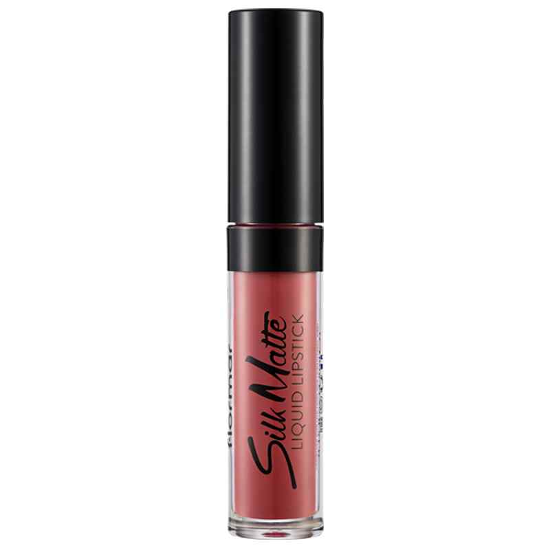 Ruj de buze lichid Silk Matte No 06 Cherry Blossom, 4.5ml, Flormar