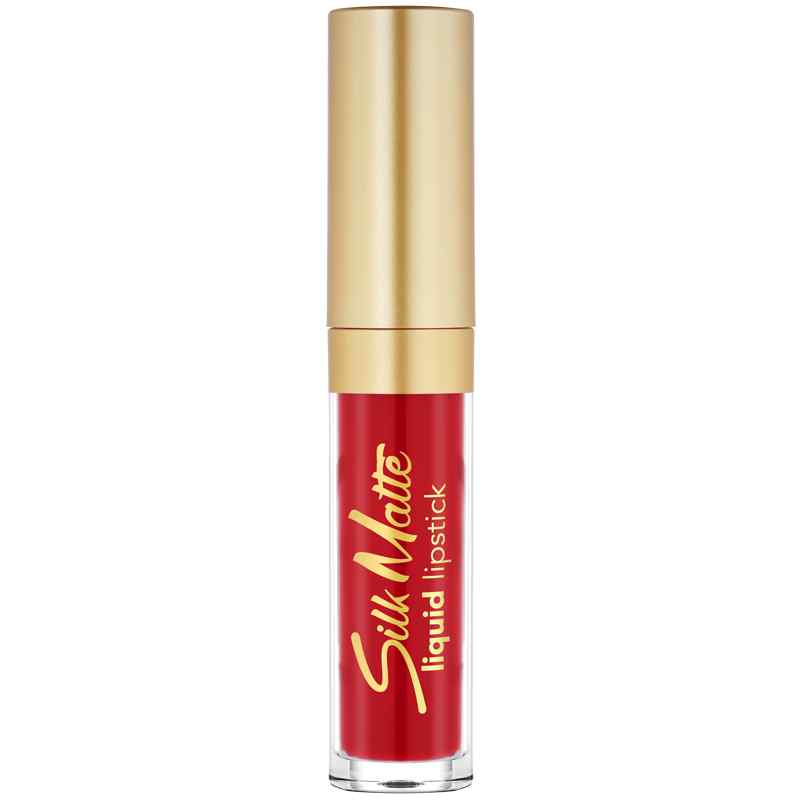 Ruj de buze lichid Silk Matte No 61 Red Kiss, 4.5ml, Flormar
