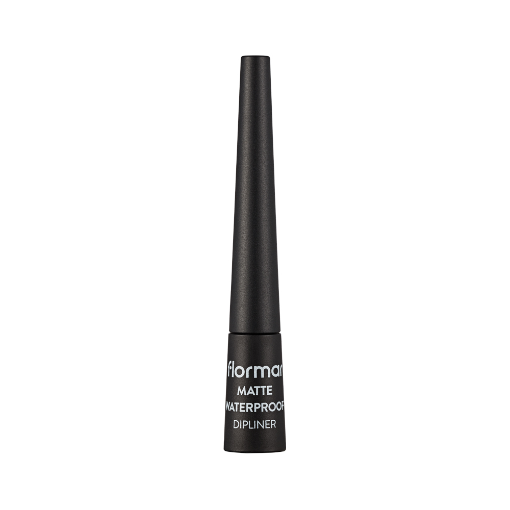 Tus Matte Waterproof 01 Black, 2.5ml, Flormar