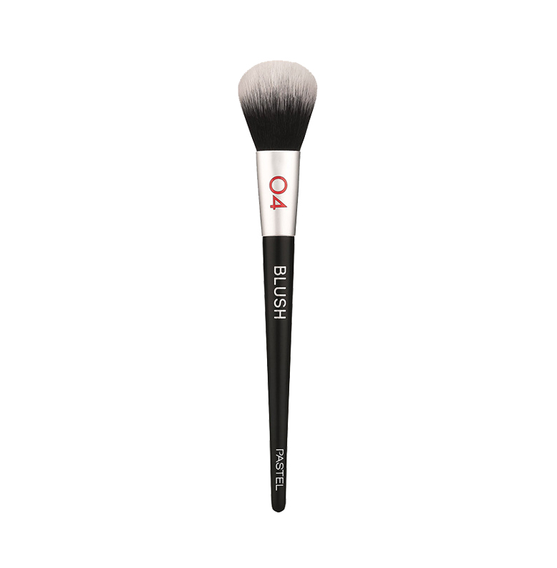 Pensula pentru aplicarea fardului de obraz Profashion Blush No. 04, 1 bucata, Pastel