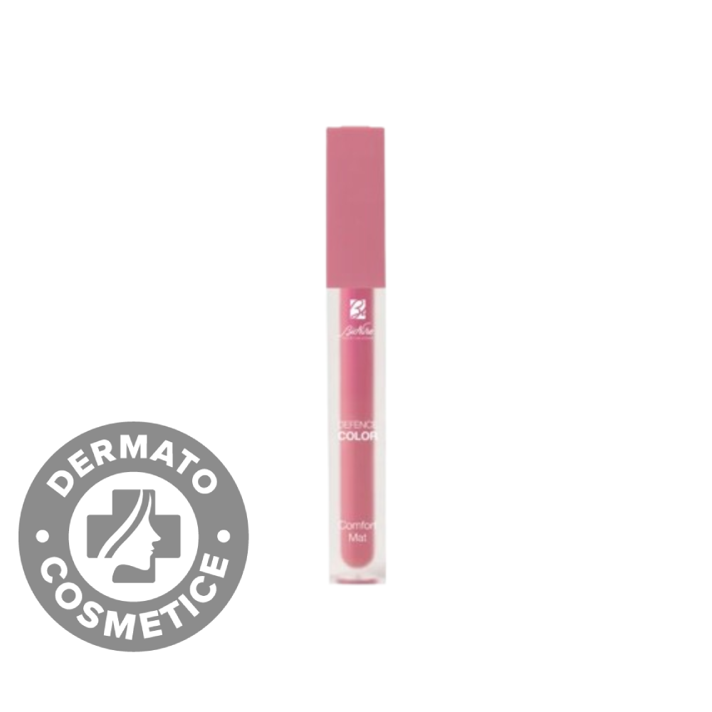 Ruj lichid mat 702 Rose Macaron Defence Color Comfort, 4.5ml, Bionike