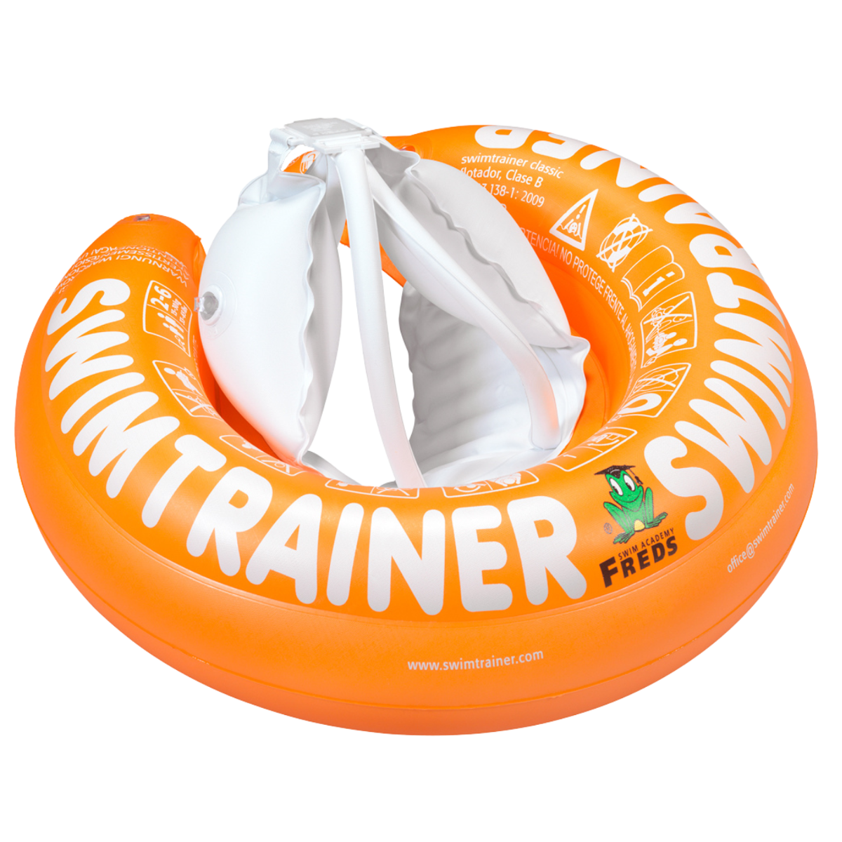 Colac Swimtrainer Classic 2-6 ani Portocaliu, 1 bucata, Freds Swim Academy