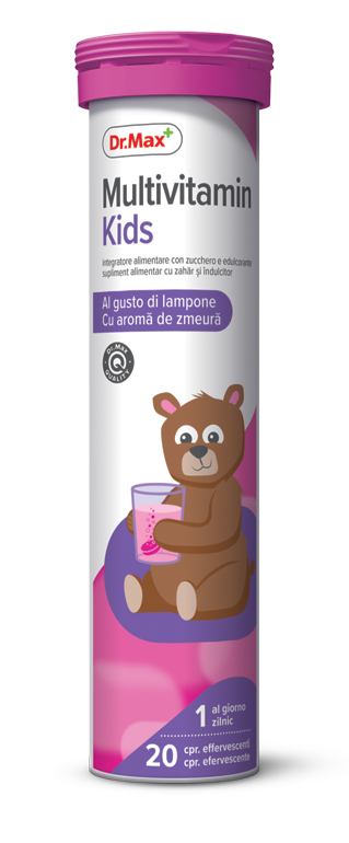 Dr. Max Multivitamin Kids, 20 comprimate efervescente