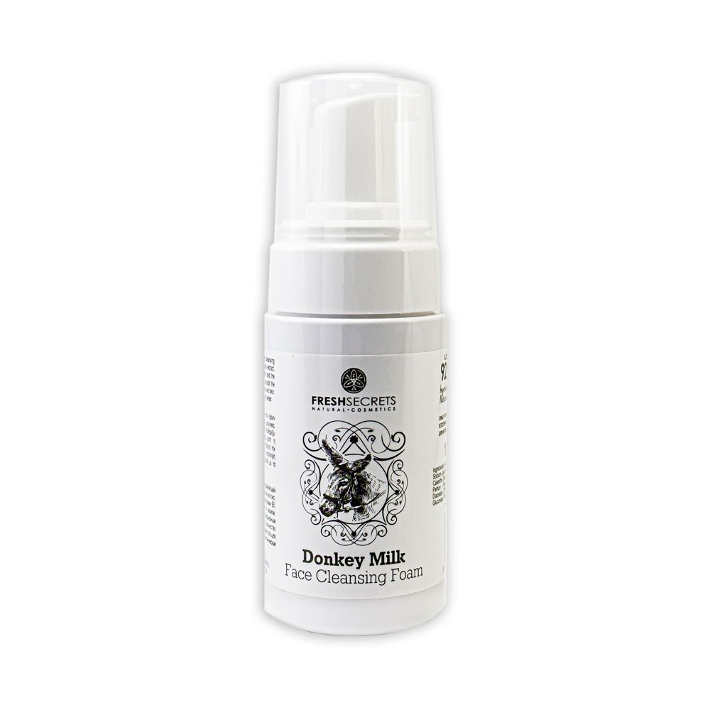 Spuma de curatare faciala cu lapte de magarita, 100ml, Fresh Secrets