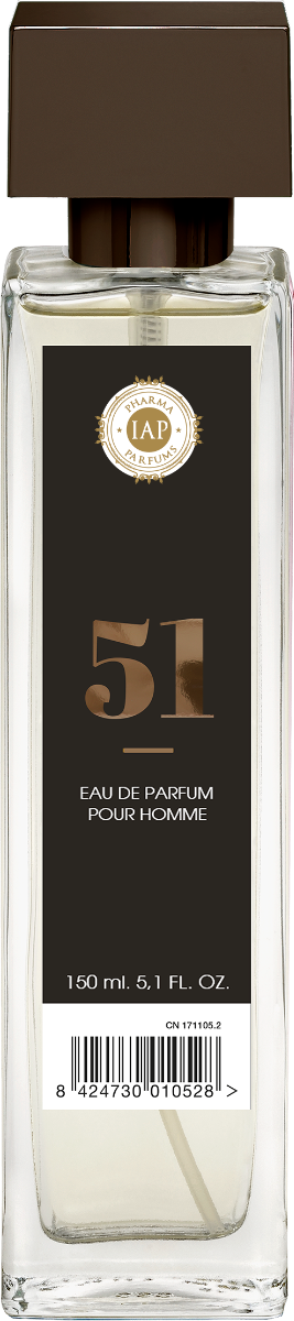 Apa de parfum pentru barbati Nr. 51, 150ml, IAP Pharma