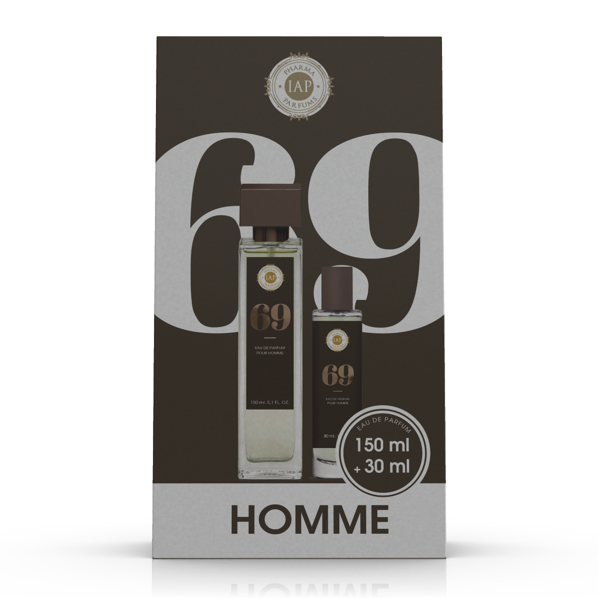 Set Apa de parfum pentru barbati Nr. 69, IAP Pharma