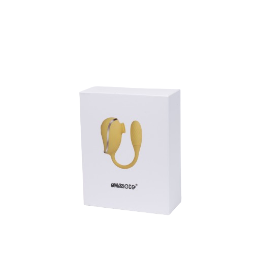 Vibrator 2 in 1 cu functie de vacuum 10 frecvente de vibratii Artemide, 1 bucata, Ammicco