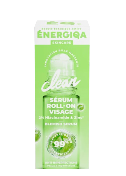 Ser roll-on pentru fata cu niacinamide si zinc, 30ml, Energie Fruit