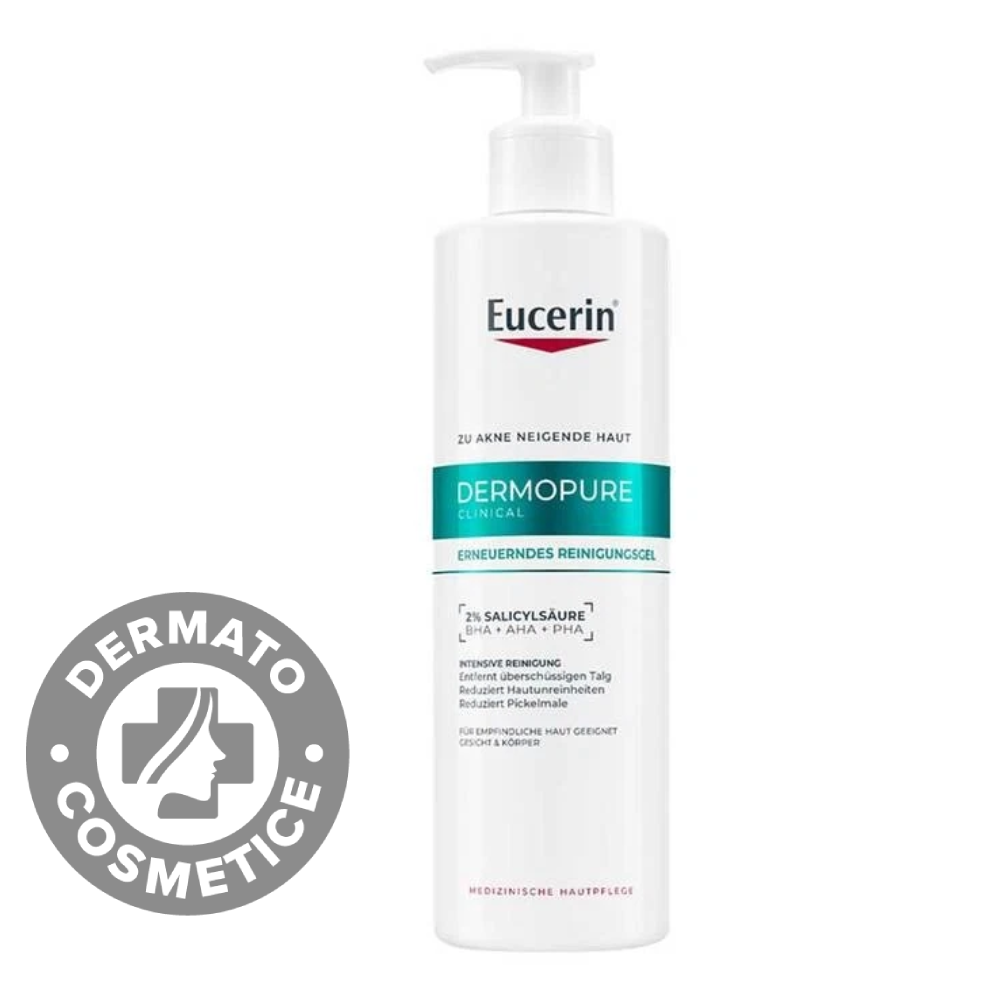 Gel de curatare regenerant DermoPure, 400ml, Eucerin