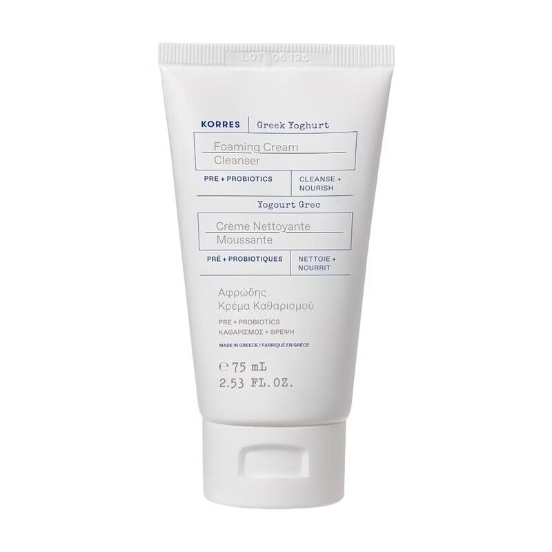 Spuma de curatare Yoghurt, 75ml, Korres