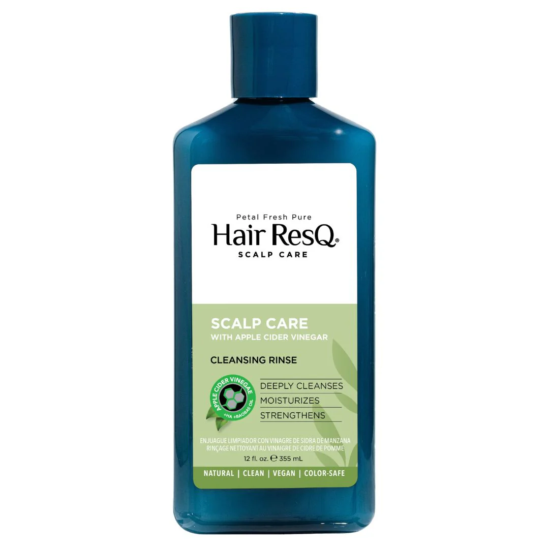 Fluid purifiant pentru clatirea scalpului cu otet de mere Petal Fresh Pure, 355ml, Hair ResQ