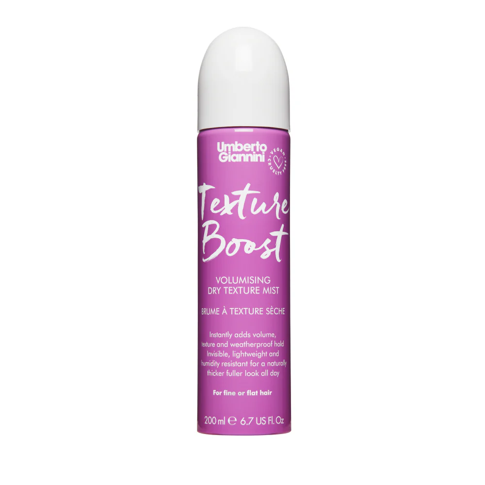 Spray uscat pentru volum pentru par fin si fara vitalitate Texture Boost, 200ml, Umberto Giannini