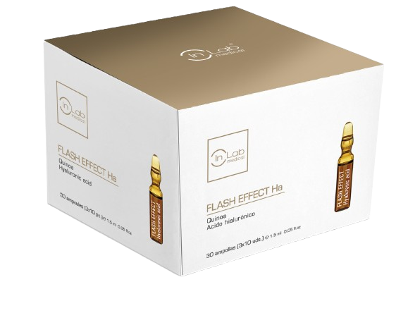 Fiole cu acid hialuronic Flash Effect, 30 x 1.5ml, InLab Medical