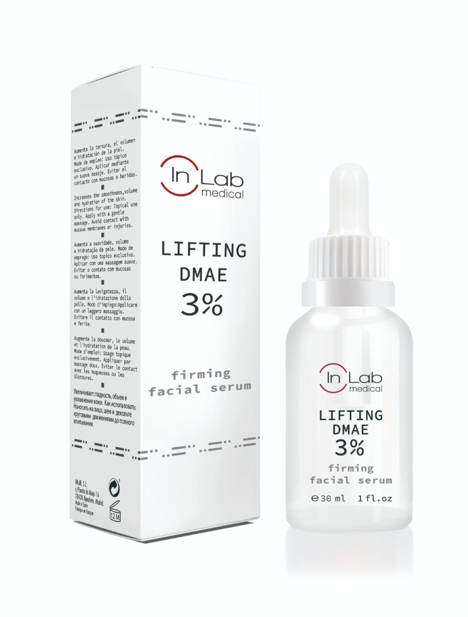 Ser pentru fata concentrat cu 3% DMAE, 30ml, InLab Medical