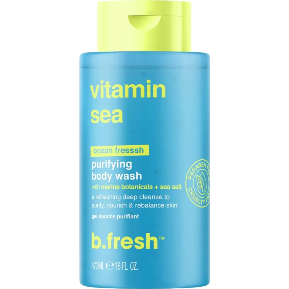 Gel de dus revigorant cu extracte marine Vitamin Sea, 473ml, B.fresh