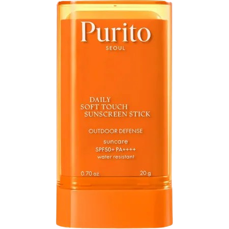 Stick pentru fata cu protectie solara SPF 50+ PA++++ Daily Soft Touch Sunscreen, 20g, Purito