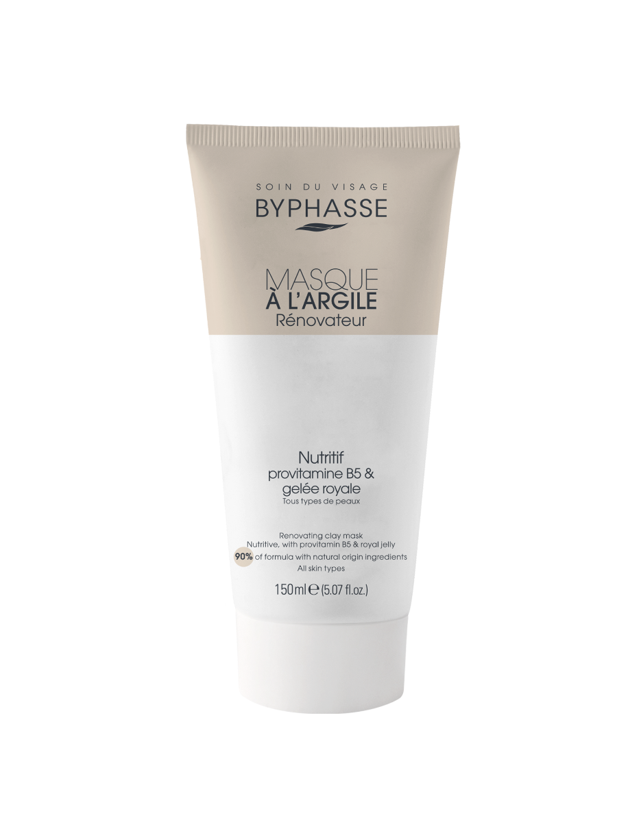 Masca pentru toate tipurile de ten cu argila Renovateur, 150ml, Byphasse