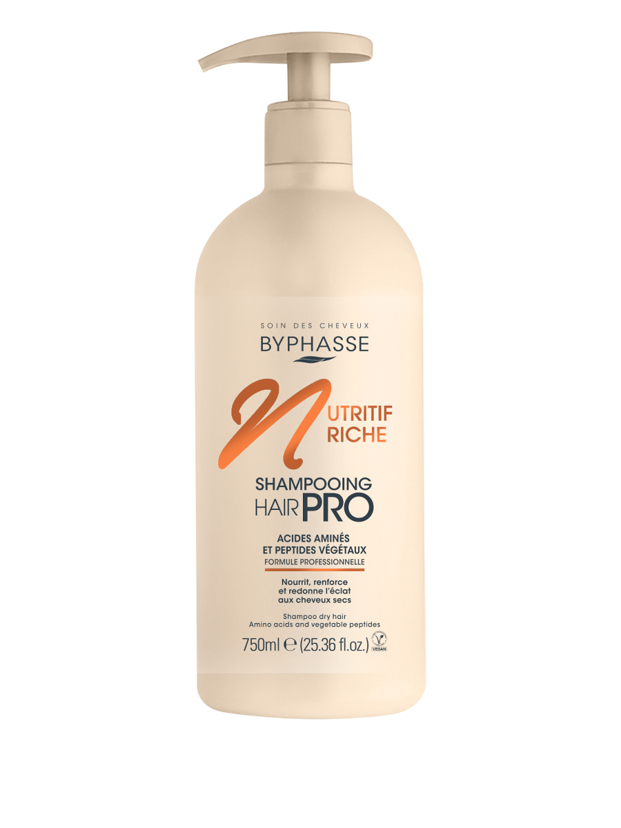 Sampon pentru par uscat HairPro Nutitiv Riche, 750ml, Byphasse