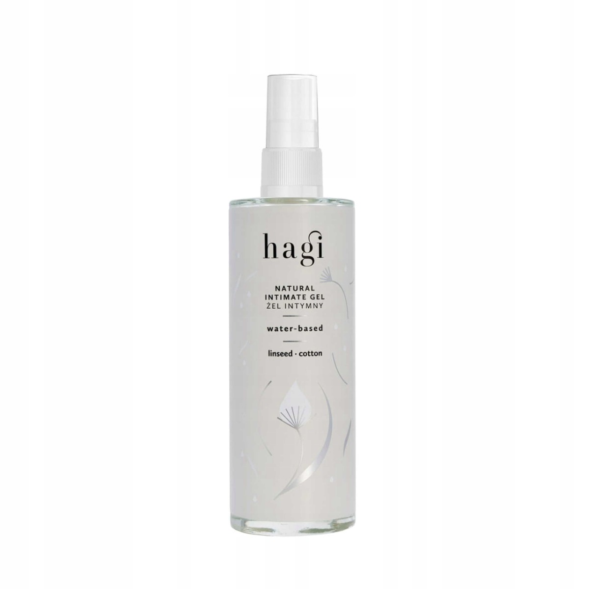 Gel intim natural lubrifiant, 100ml, Hagi
