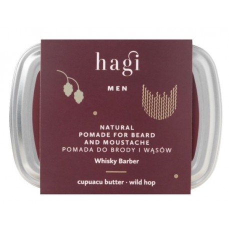 Pomada de modelare pentru barba si mustata Whisky Barber, 70ml, Hagi