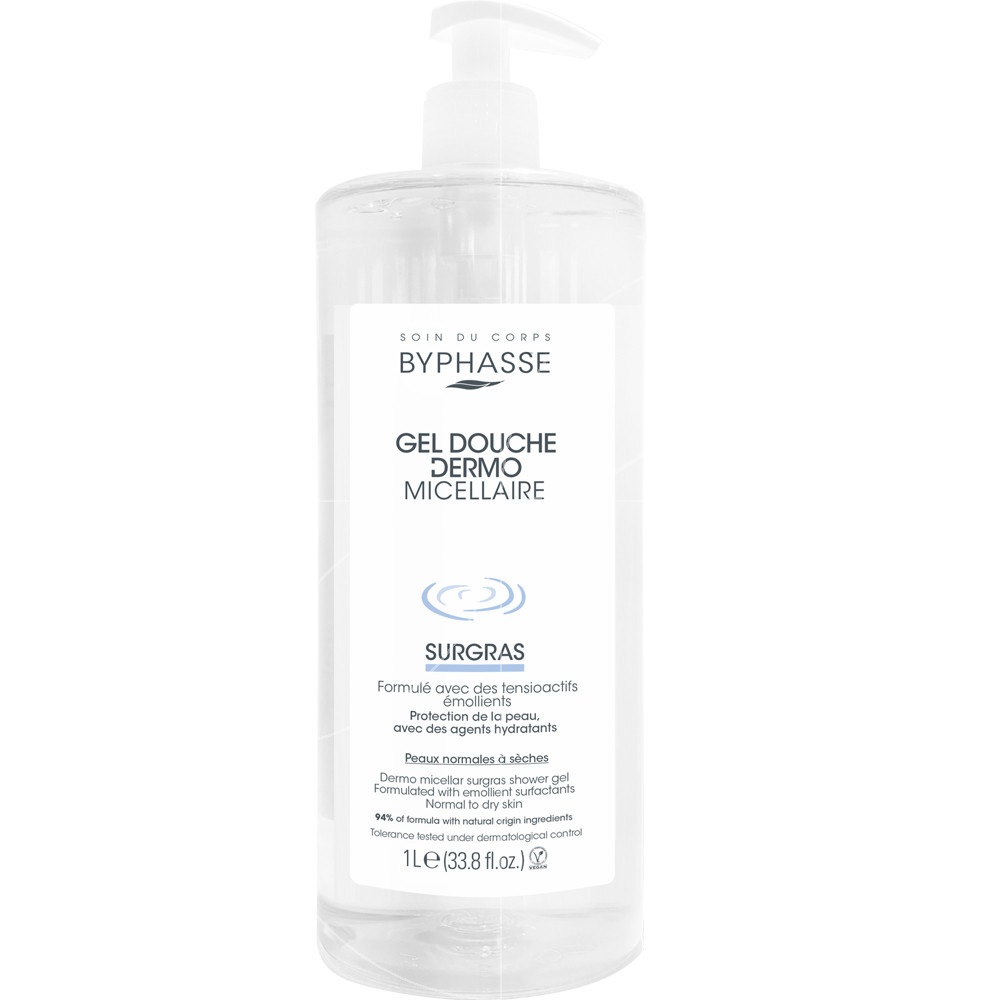 Gel de dus Dermo Micellaire Surgras,1l, Byphasse