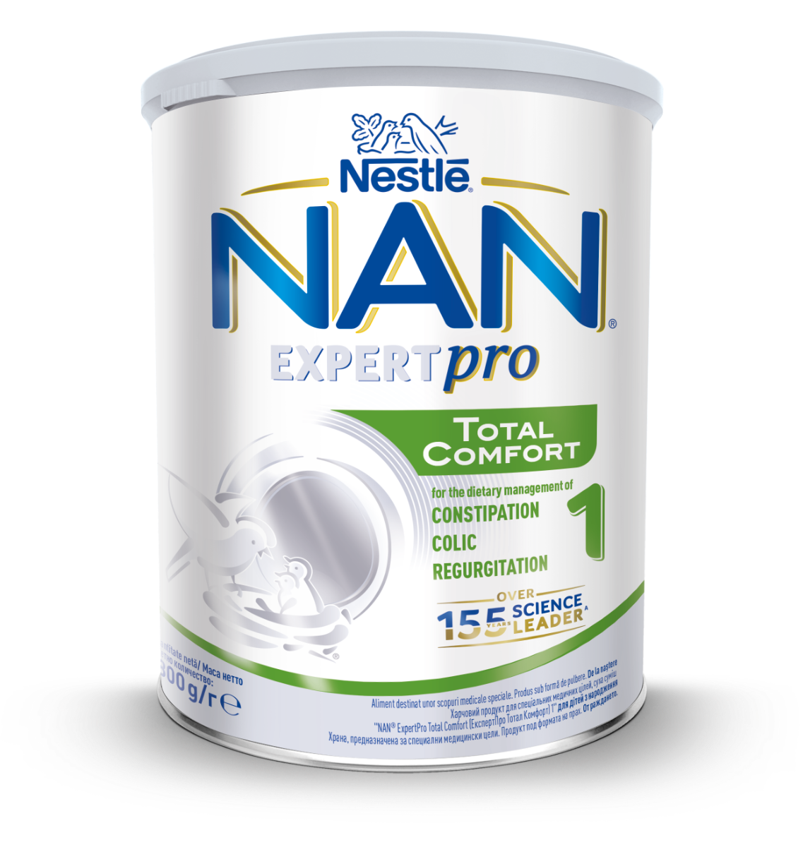 Aliment destinat unor scopuri medicale speciale de la nastere NAN Comfort 1, 800g, Nestle