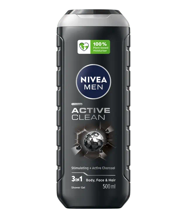Gel de dus Active Clean, 500ml, Nivea