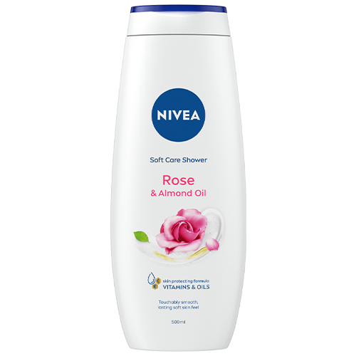 Gel de dus Rose & Almond Oil, 500ml, Nivea