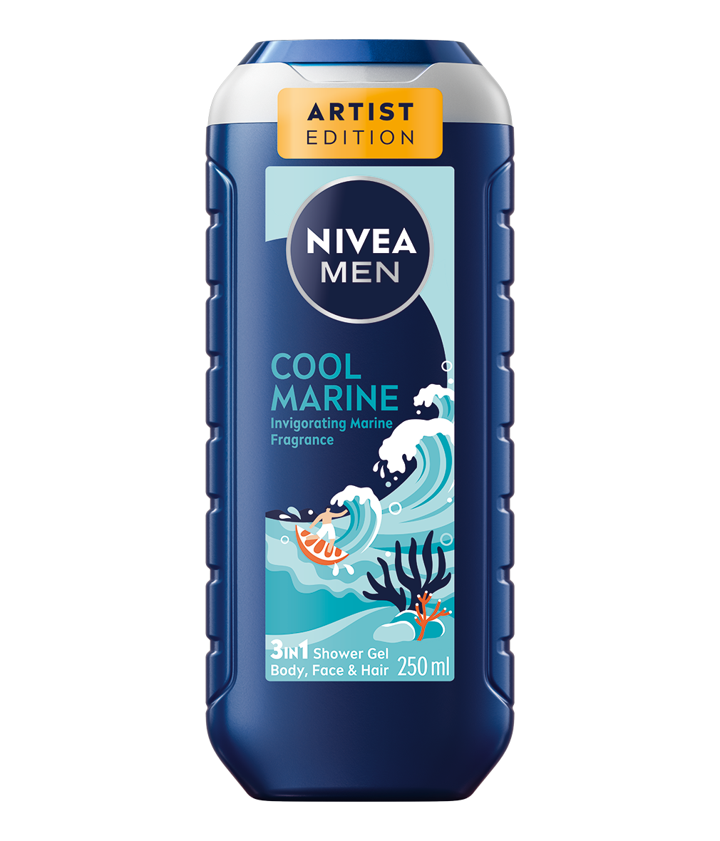 Gel de dus editie limitata Ultra Charge, 250ml, Nivea
