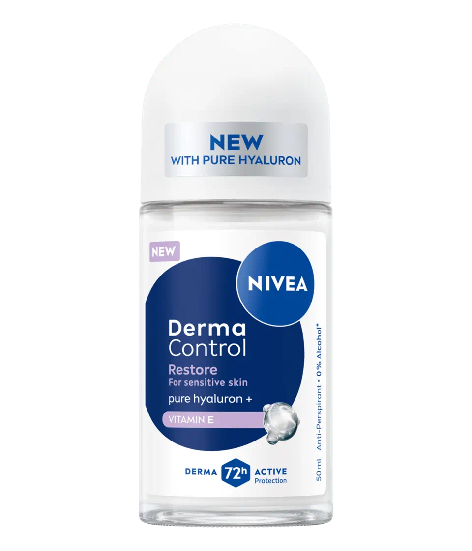 Deodorant roll-on pentru femei Derma Control Restore, 50ml, Nivea