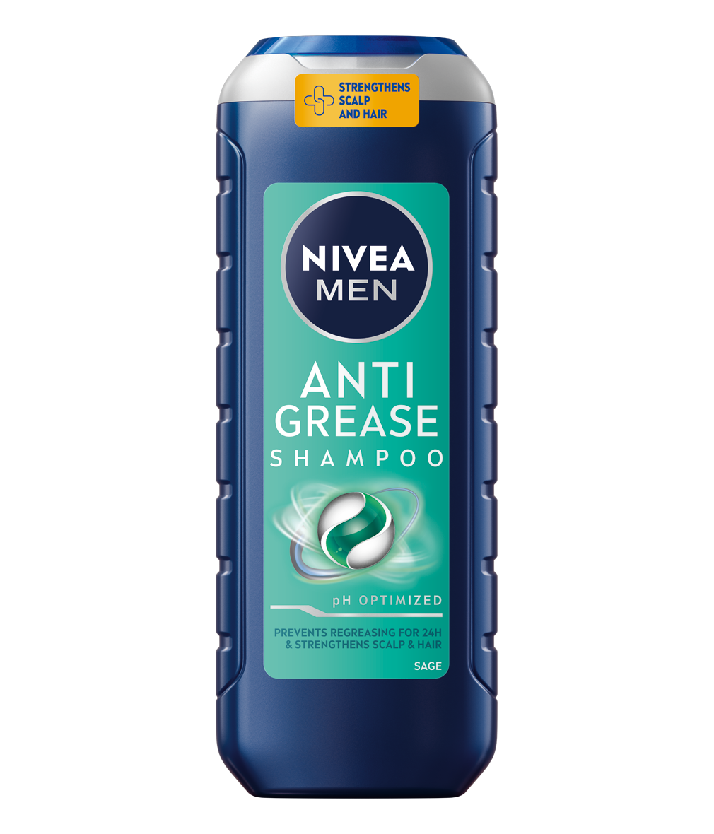 Sampon pentru barbati cu extract de salvie Anti Grease, 500ml, Nivea
