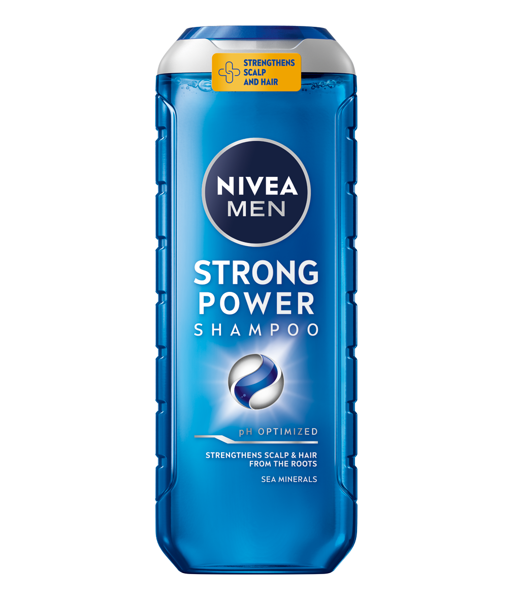 Sampon pentru barbati Strong Power Men, 500ml, Nivea