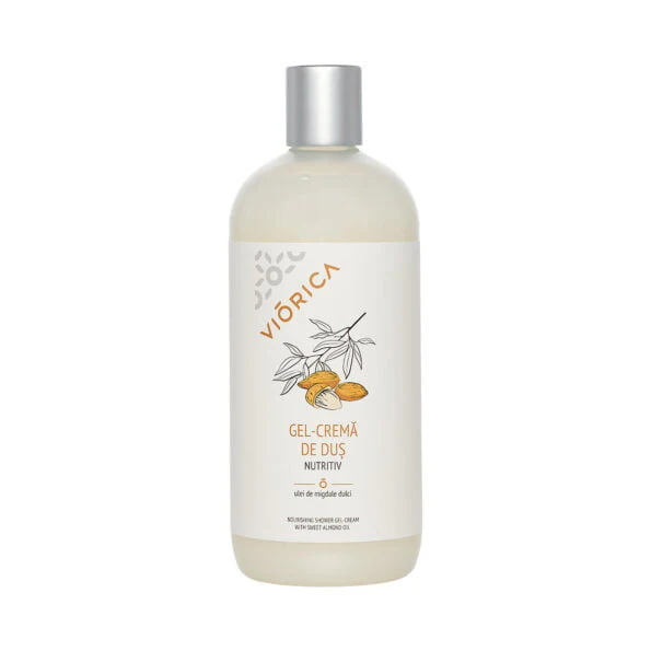 Gel-crema de dus nutritiv, 500ml, Viorica