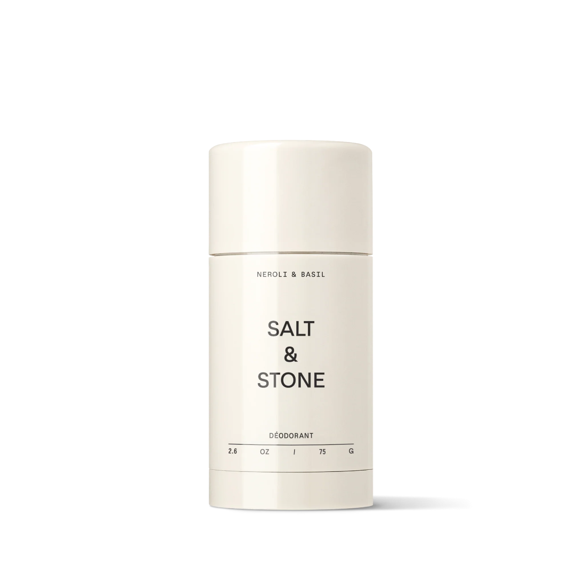 Deodorant cu Neroli si Busuioc Extra Strength, 75g, Salt & Stone