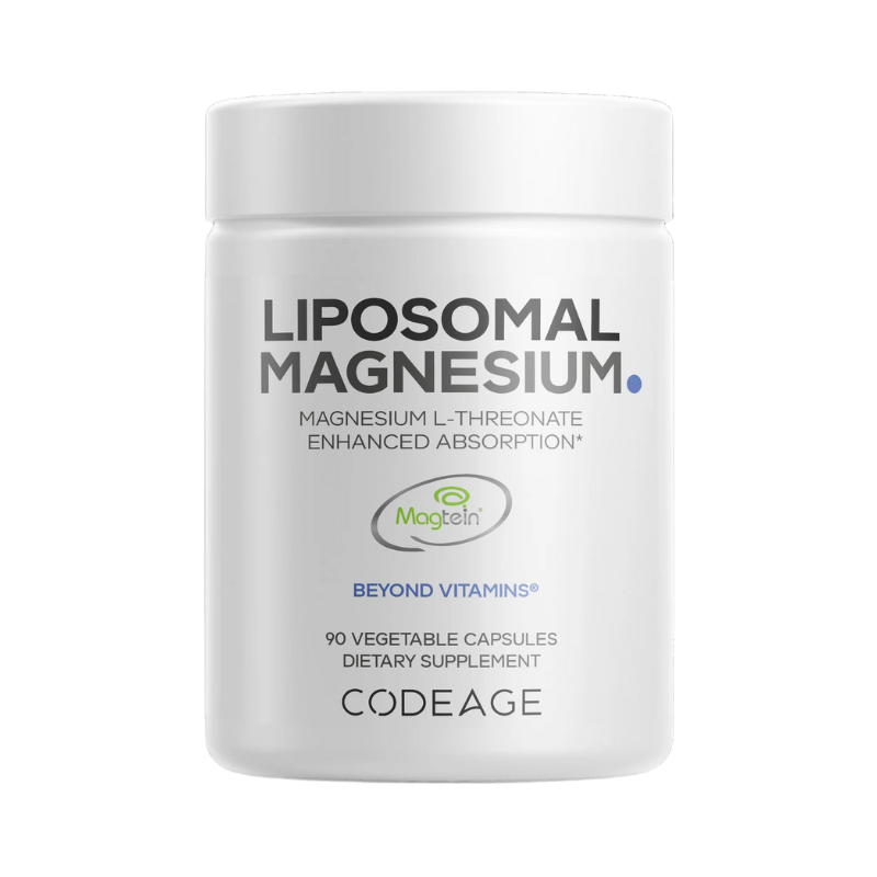 Magneziu L-treonat liposomal, 90 capsule, Codeage