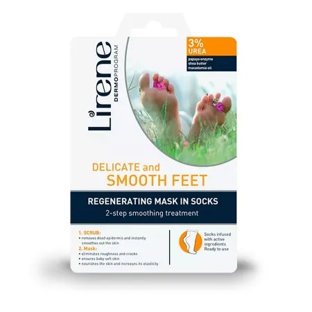 Sosete exfoliante si regeneratoare, 17ml, Lirene