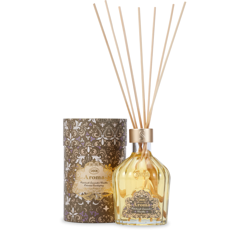 Parfum de camera Patchouli Lavander Vanilla, 245ml, Sabon