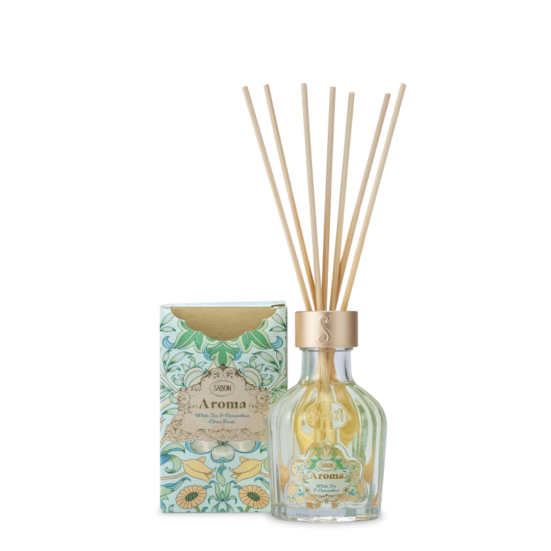 Parfum de camera White Tea & Osmanthus, 100ml, Sabon