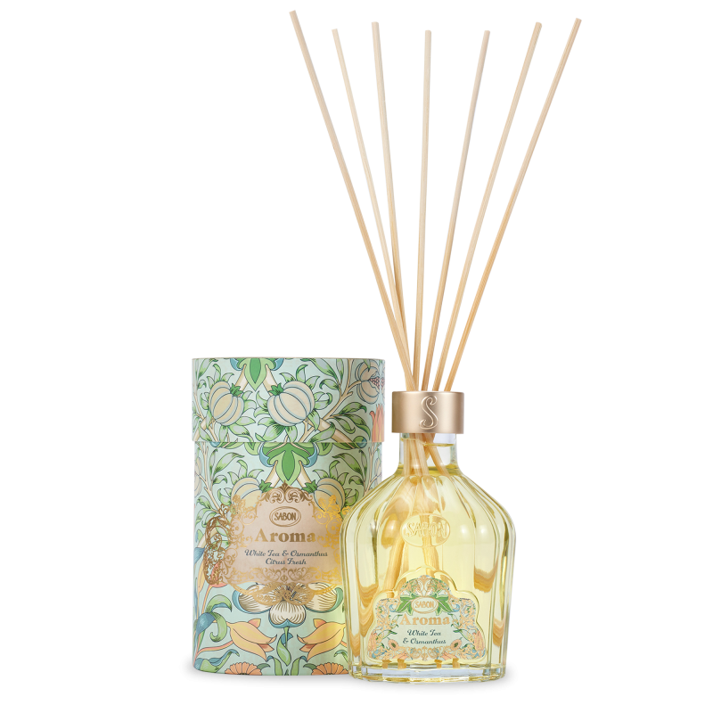 Parfum de camera White Tea & Osmanthus, 245ml, Sabon