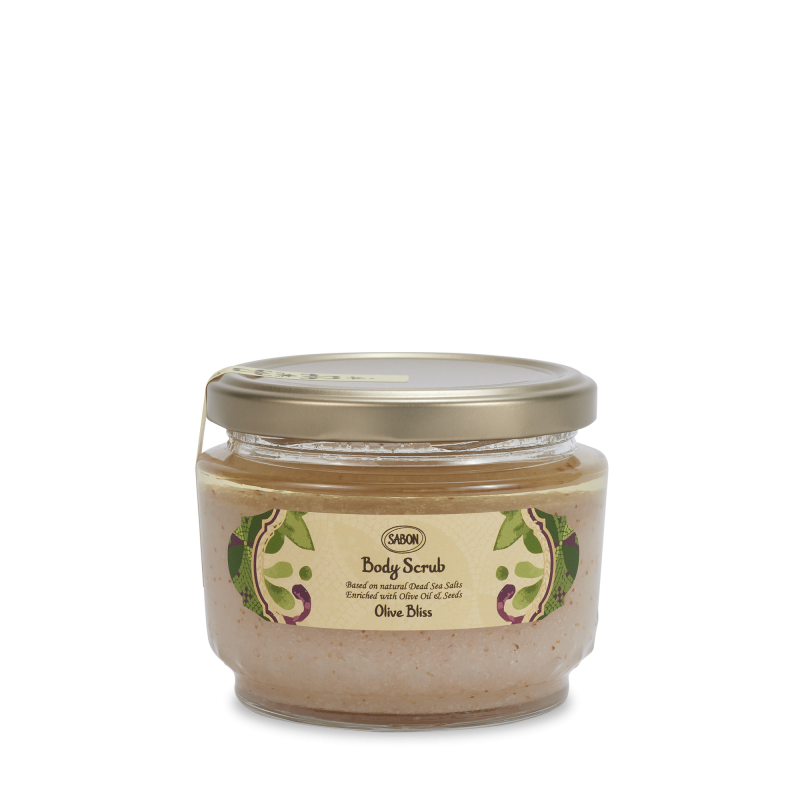 Exfoliant pentru corp Olive Bliss, 320g, Sabon
