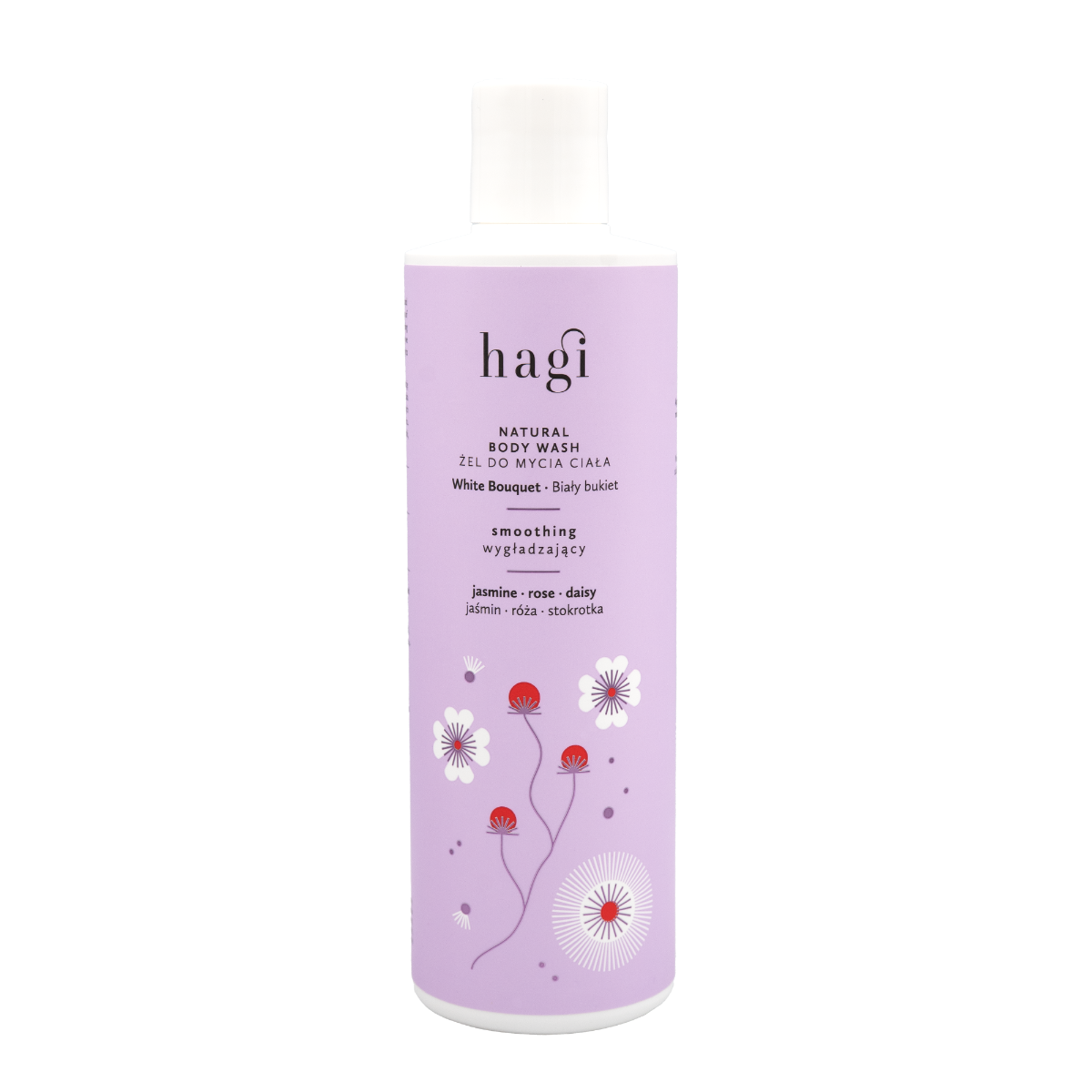 Gel de dus natural White Bouquet, 300ml, Hagi