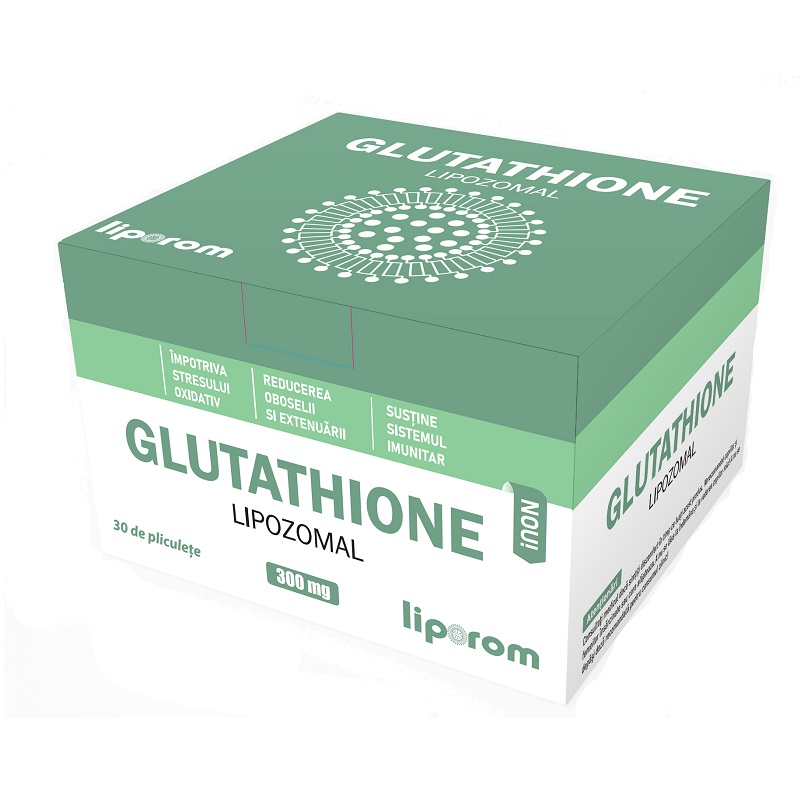 Glutathion Lipozomal 300 mg, 30 plicuri, Liporom