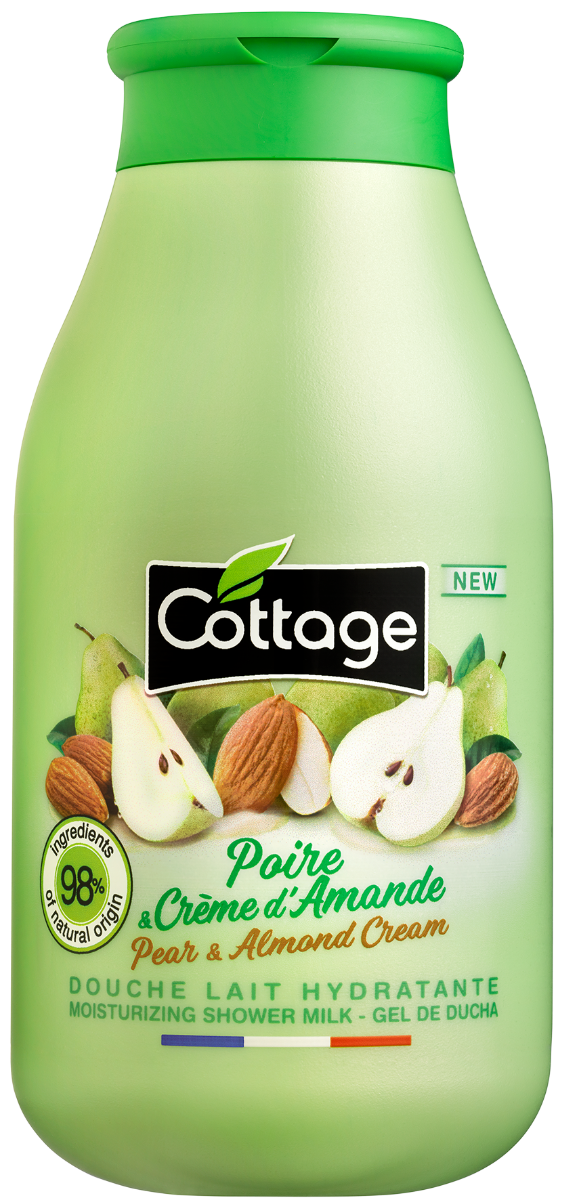 Gel de dus Pere si Migdale, 250ml, Cottage