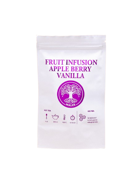 Ceai de fructe Apple Berry Vanilla, 50g, Malee Tea