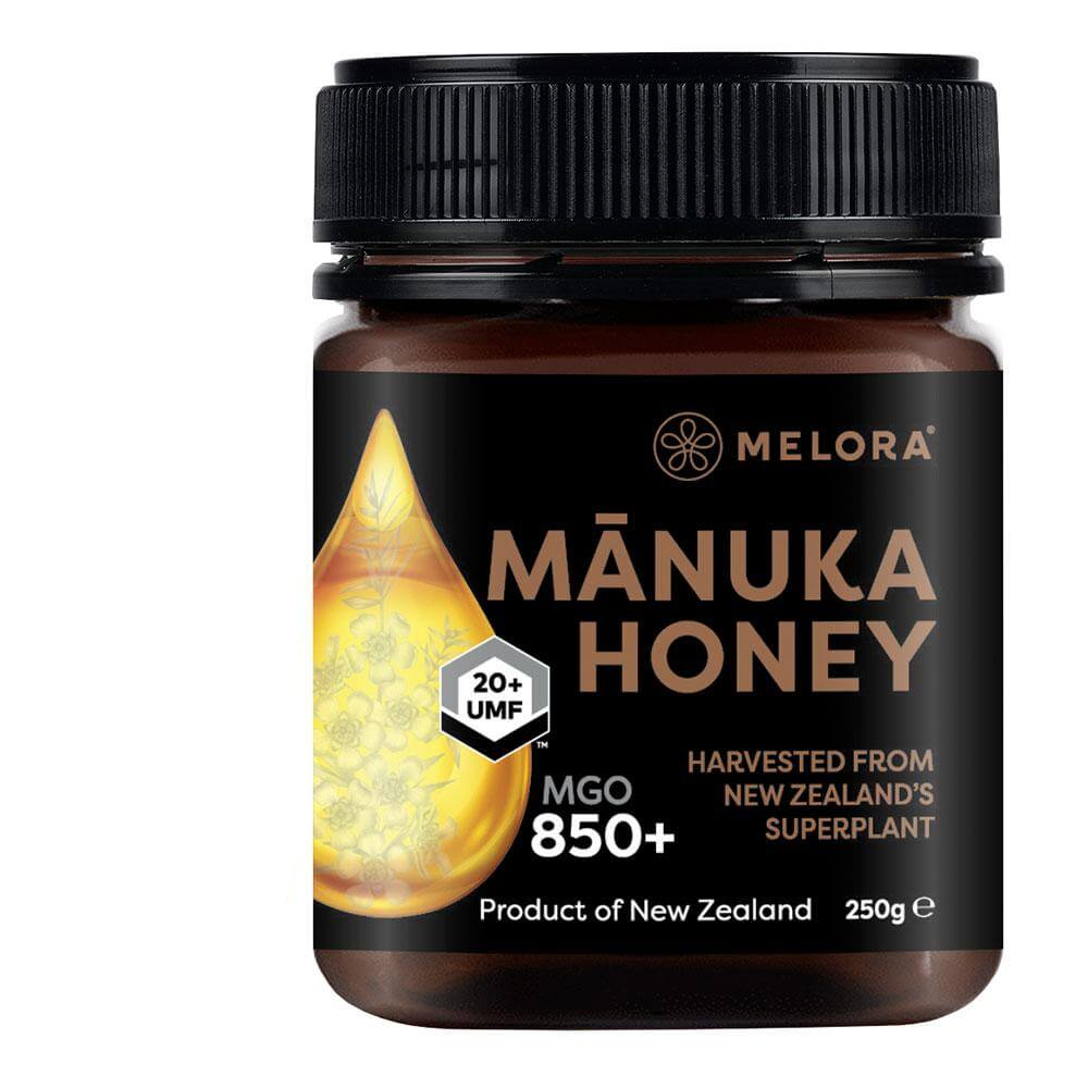 Miere de Manuka MGO 850+ UMF 20+ naturala din Noua Zeelanda, 250g, Melora