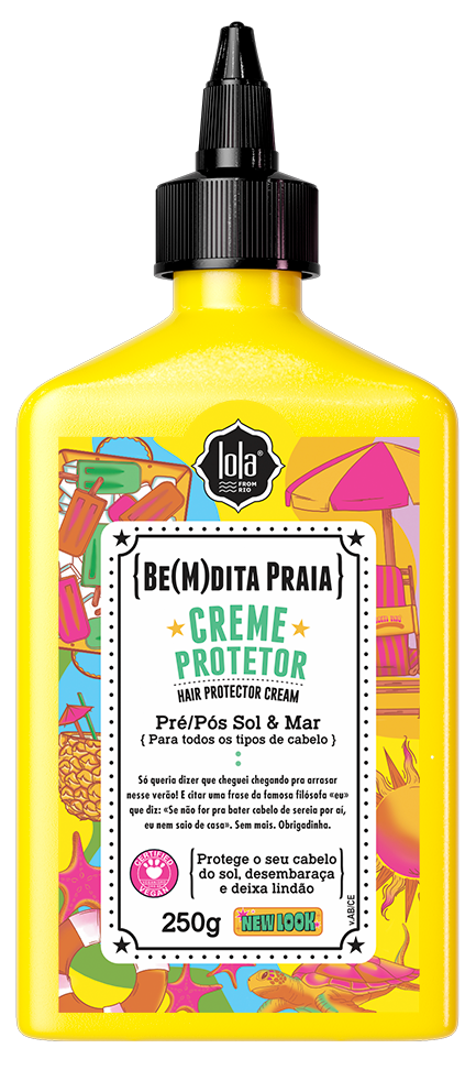 Crema de par cu protectie solara Bemdita Praia, 250g, Lola Cosmetics