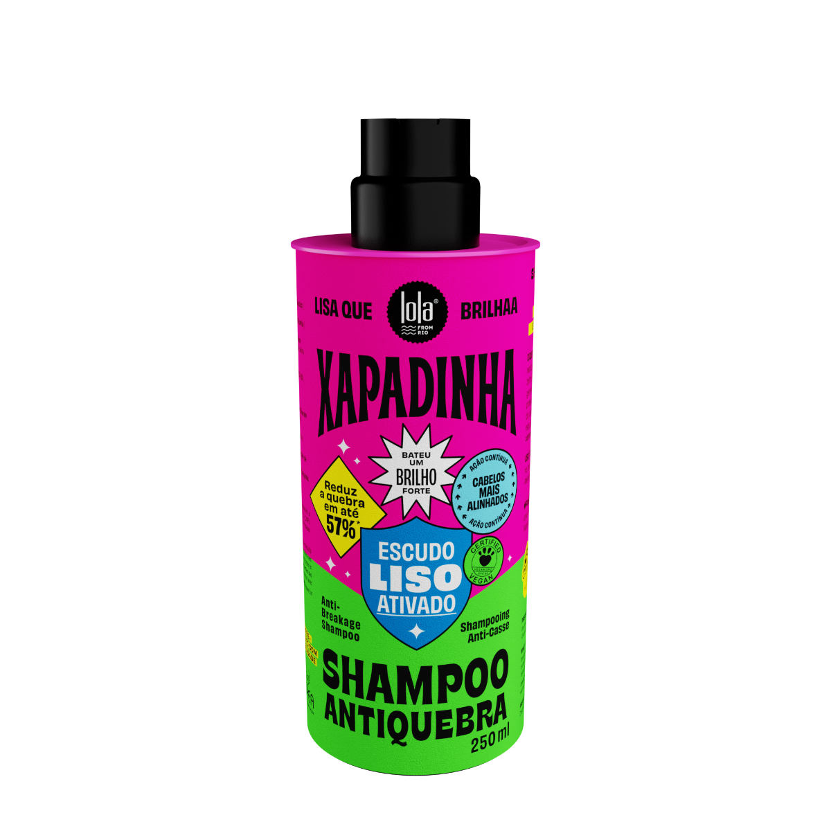 Sampon anti-rupere Xapadinha, 250ml, Lola Cosmetics
