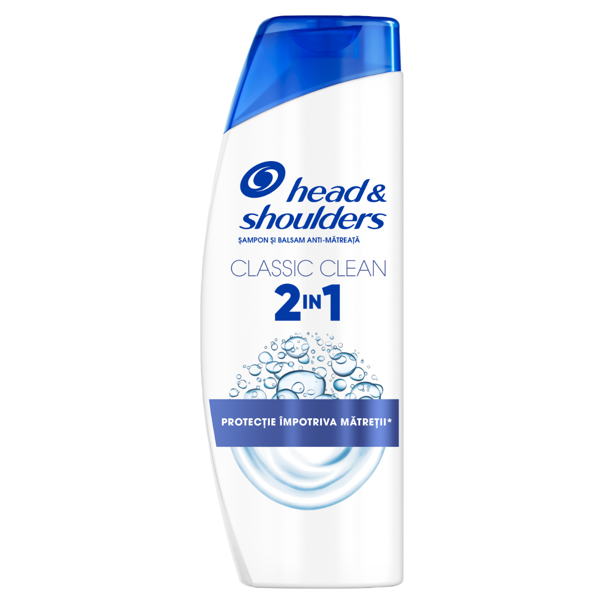 Sampon pentru par normal anti-matreata Classic Clean, 250ml, Head&Shoulders